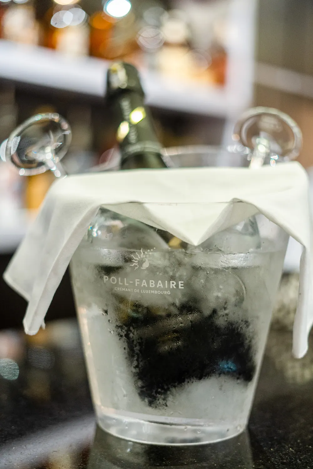 Crémant au seau à glace