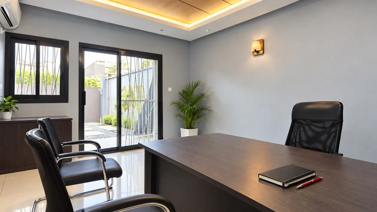Salle de réunion des bureaux de 2FC Corporation à Douala